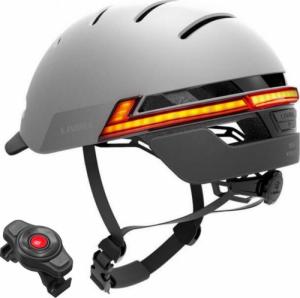 Livall Neo Smart Kask Miejski Bluetooth LED/SOS, Szary, r. L (BH51M) 2