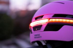 Livall Neo Smart Kask Miejski Bluetooth LED/SOS, Różowy, r. M (BH51M) 4