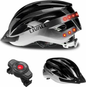 Livall Smart Kask MTB MT1 Neo Intercom/LED/SOS/BT r. 54-58cm szary 12