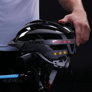 Livall Smart Kask MTB MT1 Neo Intercom/LED/SOS/BT r. 54-58cm szary 7