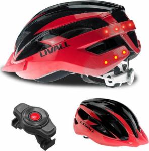 Livall Smart Kask MTB MT1 Neo Intercom/LED/SOS/BT r. 54-58cm czerwony 12