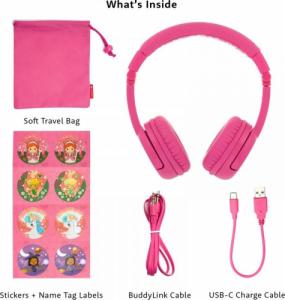 Słuchawki BuddyPhones Play+ (BT-BP-PLAYP-PINK) 7
