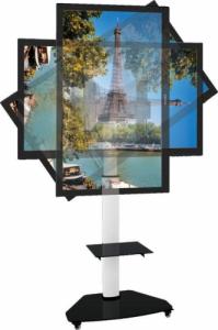 Techly Stojak podłogowy ICA-TR3WH 37'' - 70'' 4