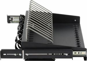 Techly Wysuwana półka rack na urządzenia mobilne (I-CABINET-TRAY14BK) 3