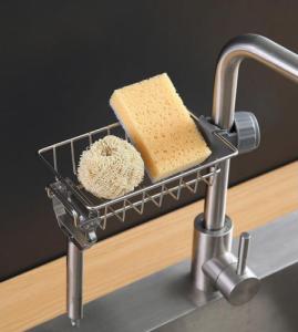 Gold Start Organizer kuchenny ociekacz na zlew kran, Rozmiar: Duży 7