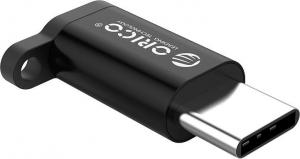 Adapter USB Orico CBT-MT01 USB-C - microUSB Czarny  (CBT-MT01-BK-BP) 1
