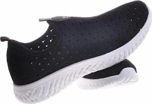 Pantofelek24 Czarne wsuwane obuwie sportowe /C1-3 11919 T192/ 38 5