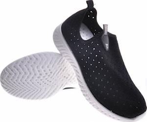 Pantofelek24 Czarne wsuwane obuwie sportowe /C1-3 11919 T192/ 38 6