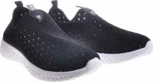 Pantofelek24 Czarne wsuwane obuwie sportowe /C1-3 11919 T192/ 38 8