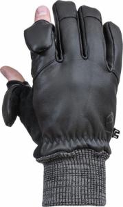 Rękawiczki rękawice fotograficzne skórzane Hatchet Czarne XXL 1