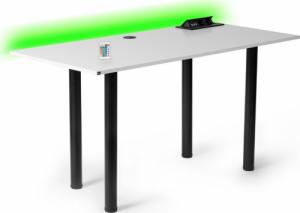 Biurko Marco Game Pro One Białe 139 cmx68 cm 1