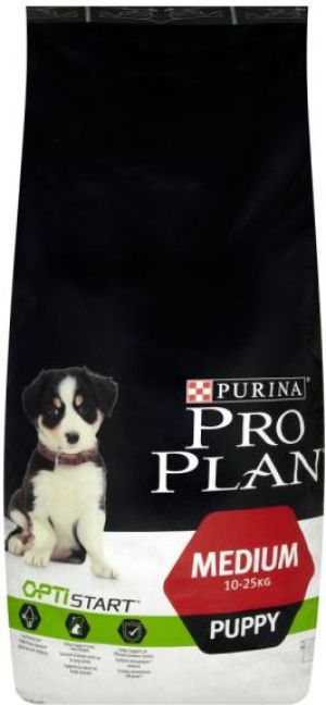 Purina Pro Plan Medium Puppy OptiStart z kurczakiem 12kg 1