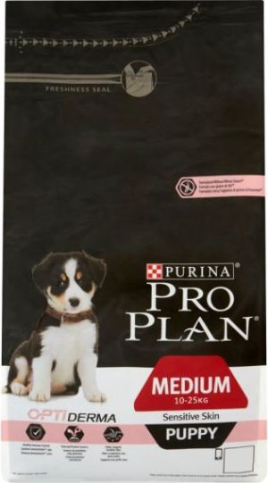 Purina Pro Plan Medium Puppy OptiDerma z łososiem 12kg 1