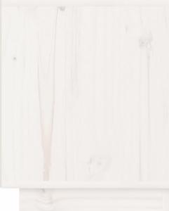 vidaXL vidaXL Szafka nocna, biała, 40x34x40 cm, lite drewno sosnowe 6