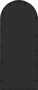 vidaXL Lustro do wnętrz, czarne, 100x45 cm, żelazne 3