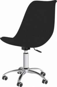 Krzesło biurowe vidaXL Czarne 3