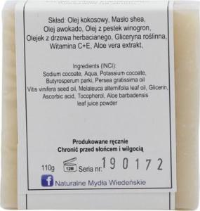 WS Naturalne Mydła Wiedeńskie Mydło Drzewo Herbaciane 110g WS NATURALNE MYDŁA WIEDEŃSKIE 2