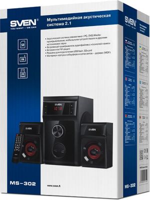 Głośniki komputerowe Sven MS-302 (SV-013554) 8