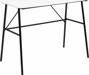 Biurko Actona Panana Biało-Czarne 100 cm x 55 cm 1