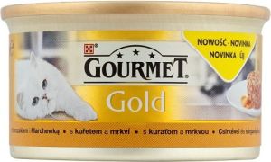 Gourmet Gold z kurczakiem i marchewką 85g 1