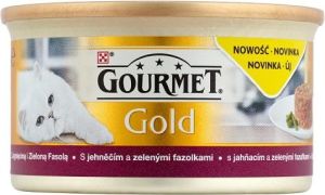 Gourmet Gold z jagnięciną i zieloną fasolą 85g 1