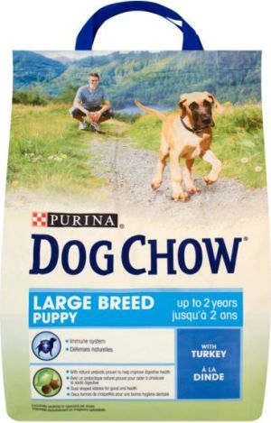 Purina Indyk Dog Chow Large Breed Puppy 2,5kg 1