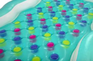 Bestway Materac do Pływania Double Designer Lounge, turkusowy 224 x 174 cm 14