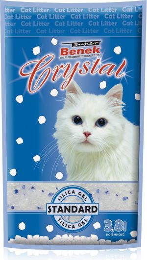 Żwirek dla kota Super Benek Crystal Naturalny 3.8 l 1