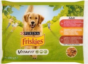 Purina Friskies Vitafit Adult 4x100g - 7613035343580 1