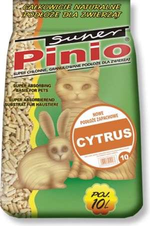 Żwirek dla kota Super Pinio Cytrus 10 l 1