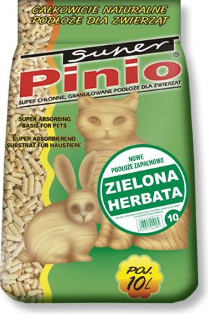 Żwirek dla kota Super Pinio Zielona herbata 10 l 1