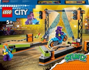 LEGO City Wyzwanie kaskaderskie: ostrze (60340) 1