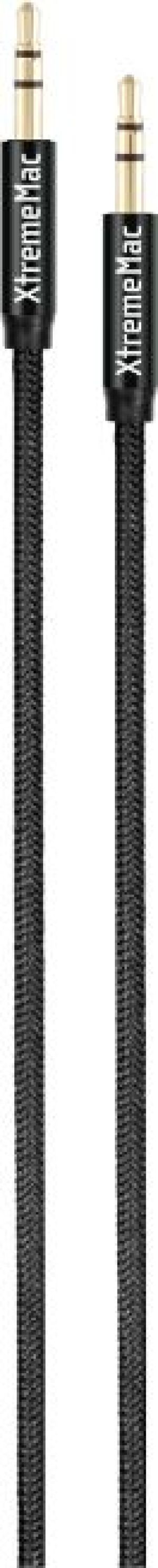 Kabel XtremeMac Jack 3.5mm - Jack 3.5mm 1.5m czarny (KABKAXTRLUJACK02) 1