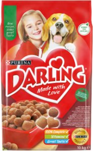 Purina Darling z pyszną mieszanką wołowiny i kurczaka 10 kg 2