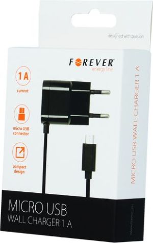 Ładowarka Forever 1x USB-A 1 A (GSM020147) 1