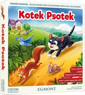 Egmont Gra planszowa Kotek Psotek 2