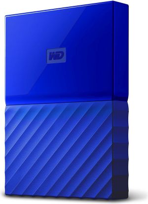 Dysk zewnętrzny HDD WD HDD My Passport 1 TB Niebieski (WDBYNN0010BBL-WESN) 1