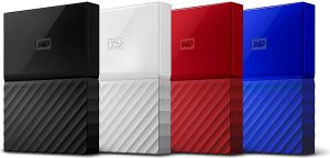 Dysk zewnętrzny HDD WD HDD My Passport 3 TB Czerwony (WDBYFT0030BRD-WESN) 3