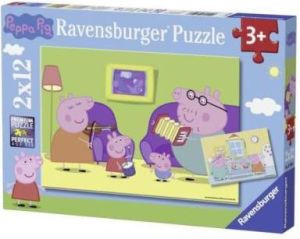 Ravensburger Puzzle Peppa - W domu 1