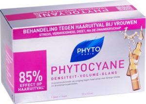 Phyto Phytocyane Revitalising Treatment (W) rewitalizujące serum przeciw wypadaniu włosów 12x7,5ml 1