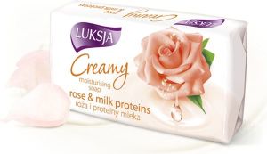 Luksja Mydło w kostce Creamy Rose&Milk Proteins 90g 1