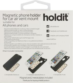 Holdit Uchwyt magnetyczny do samochodu Button 612682 3