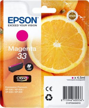 Tusz Epson Magenta 33 (C13T33434010) 1