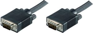 Kabel MicroConnect D-Sub (VGA) - D-Sub (VGA) 2m czarny (MONGG2B) 1