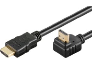 Kabel MicroConnect HDMI - HDMI 2m czarny (HDM19192V1.4A90) 1
