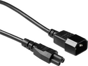 Kabel zasilający MicroConnect C5 - C14, 2m, czarny (PE080618A) 1
