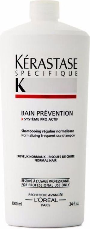 Kerastase Specifique Bain Prevention Frequent Use Shampoo Szampon przeciw wypadaniu włosów 1000ml 1