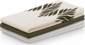 AmeliaHome KIT/AH/LETTY/MIX/LEAVES/BROWNS/3PACK/50X70 1