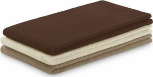 AmeliaHome KIT/AH/LETTY/WAFFLE/BEIGES/3PACK/50X70 1