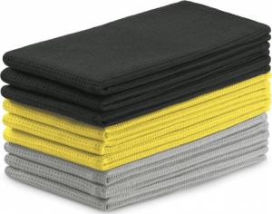 AmeliaHome KIT/AH/LETTY/WAFFLE/GREYS&YELLOW/9PACK/50X70 1